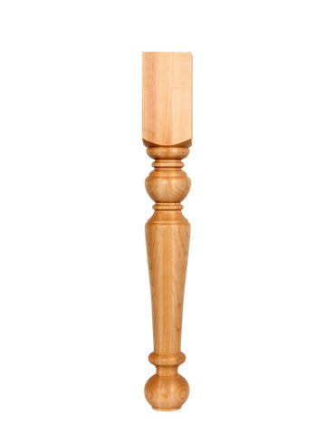 Wooden Turned Table Leg